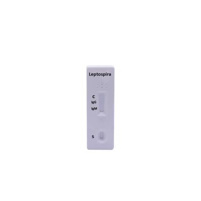 CE ILEP-402 Leptospira IgG IgM Test Cassette Whole Blood Serum Plasma