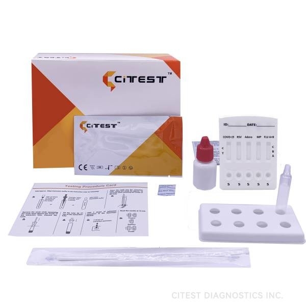 20T M Pneumoniae RSV Adenovirus Rapid Test Cassette Chromatographic Immunoassay