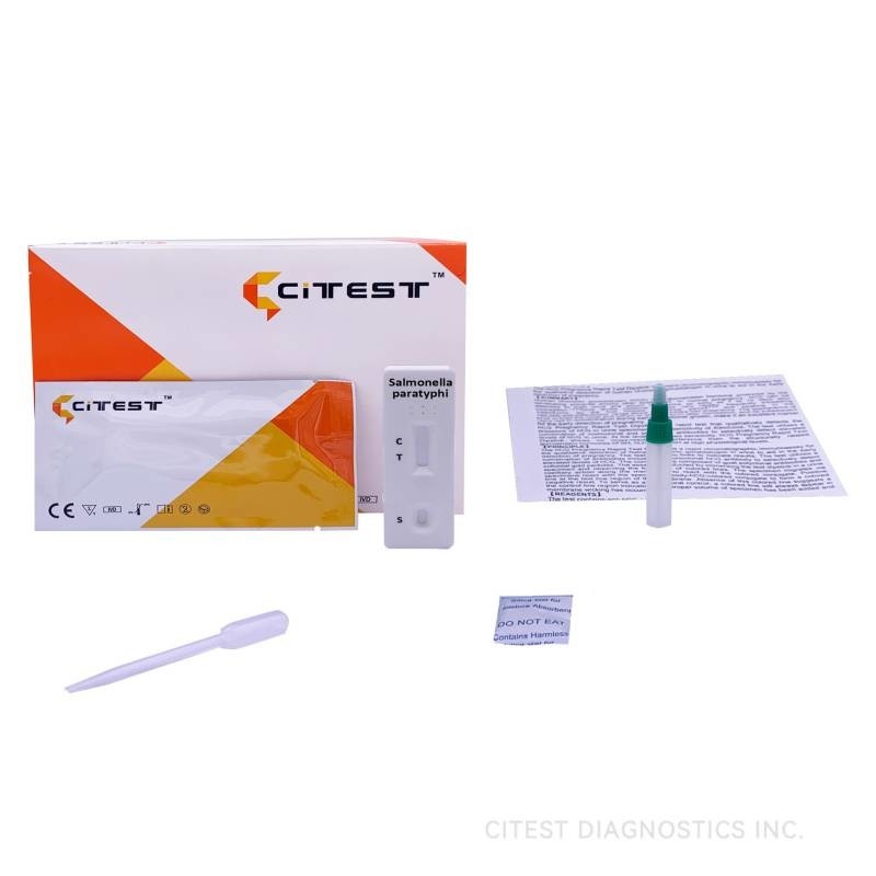 5 minutes Salmonella Paratyphi Antigen Rapid Test Cassette vitro diagnostic