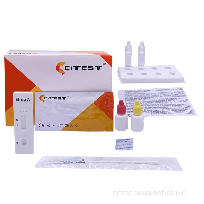 Throat Swab Strep A Rapid Test Group A Streptococcal Infectious Disease Test Kit