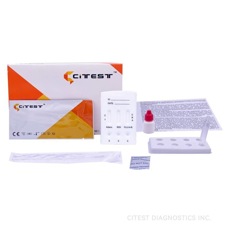 Adenovirus RSV Influenza AB Combo Rapid Test Respiratory Syncytial Virus Viral Test